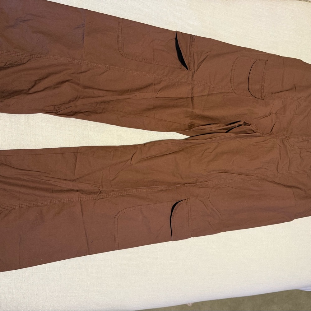 Wild Fable Brown Straight Leg Cargo Pants